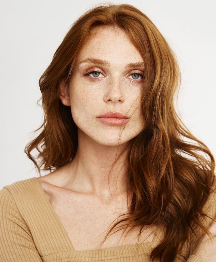 bbl hero ardmore feature - woman with long red hair and freckles